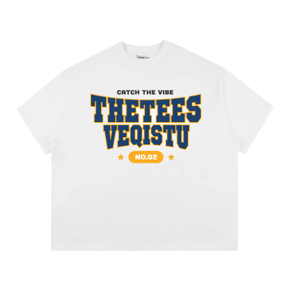 Áo Thun Local Brand VEQISTU " Thetees " Form Big Boxy Unisex 250Gsm Cotton
