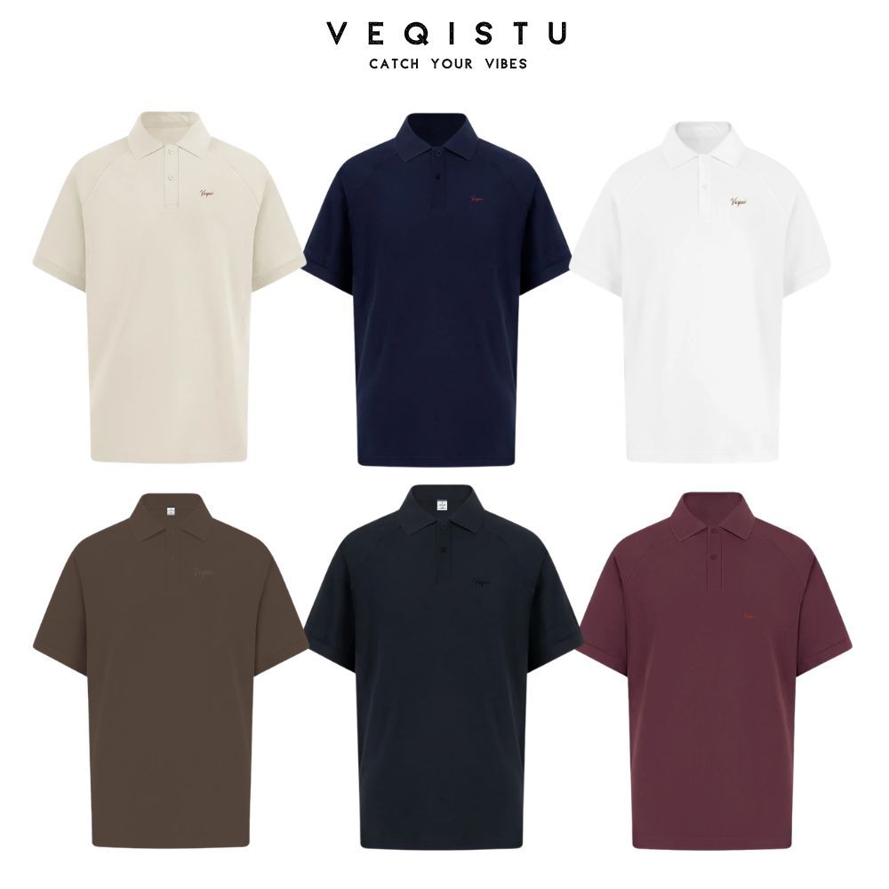 [VOUCHER 100K ĐÔC QUYỀN 06.06 ] Áo polo nam cao cấp BASIC , POLO QUỐC DÂN , sang trọng - VEQISTU