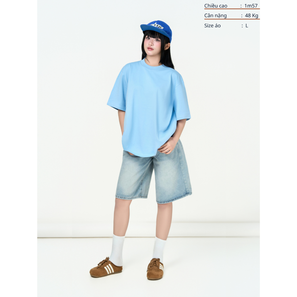 Áo Thun Trơn Local Brand VEQISTU, Áo Thun Boxy Form Rộng Unisex 250Gsm 100% Cotton