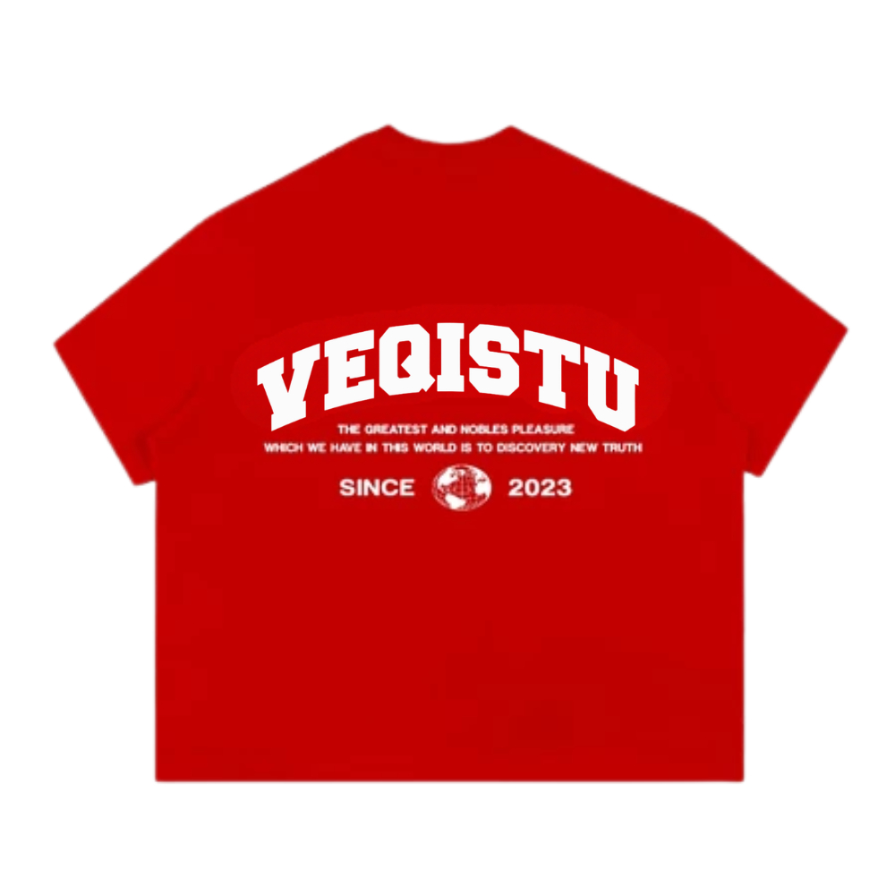 Áo Thun mùa hè Local Brand VEQISTU Earth, Áo Thun Boxy Form Rộng Unisex 250Gsm 100% Cotton