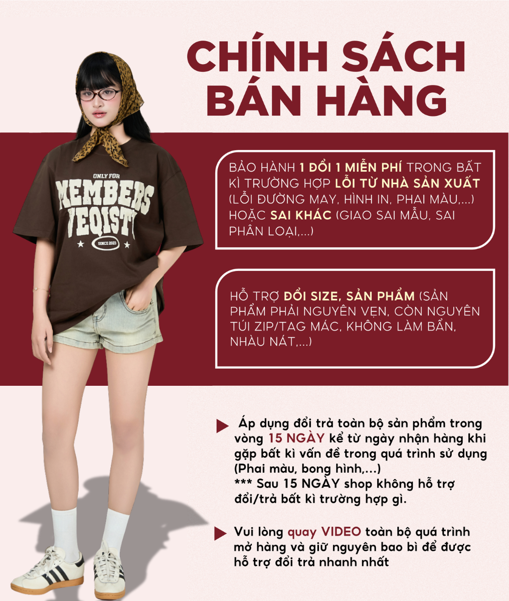 Áo Thun Local Brand VEQISTU "Quýt Làm Cam Chịu", Áo Thun Boxy Form Rộng Unisex 250Gsm 100% Cotton