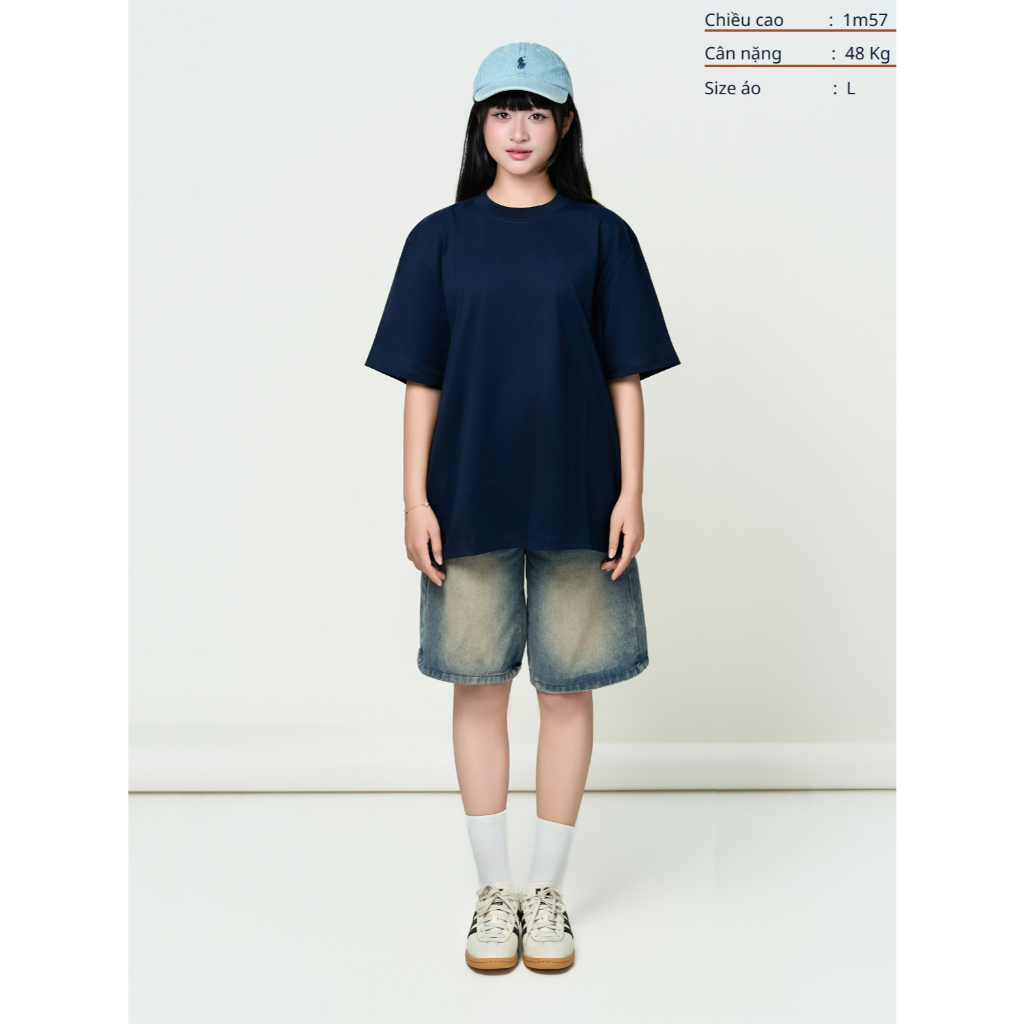 Áo Thun Trơn Local Brand VEQISTU, Áo Thun Boxy Form Rộng Unisex 250Gsm 100% Cotton