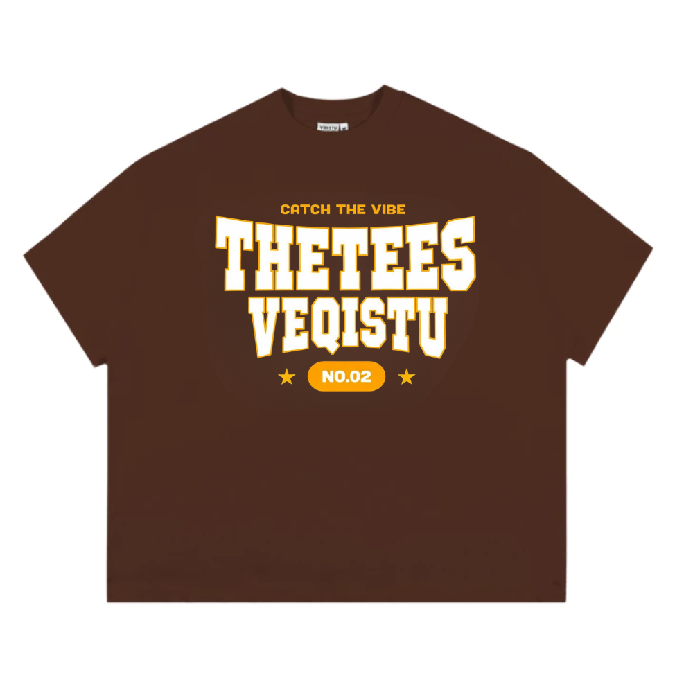 Áo Thun Local Brand VEQISTU " Thetees " Form Big Boxy Unisex 250Gsm Cotton