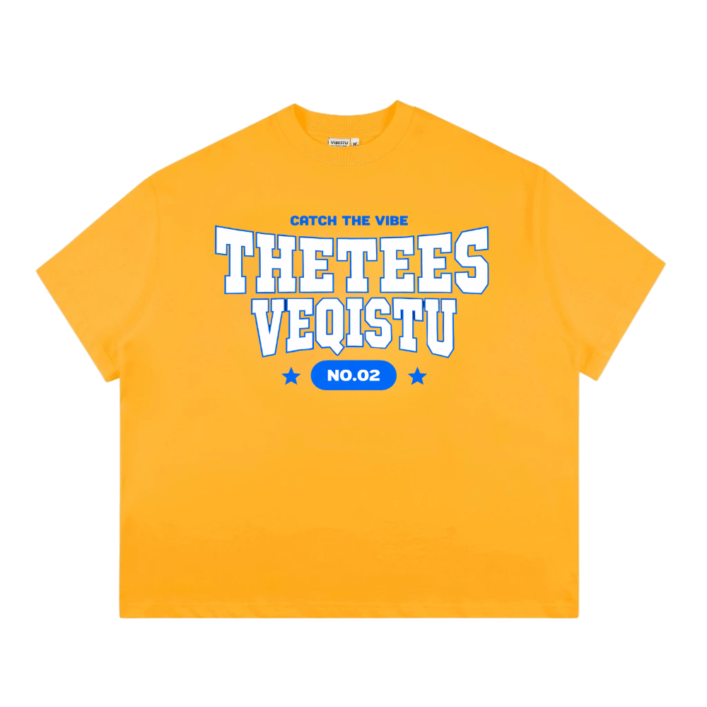 Áo Thun Local Brand VEQISTU " Thetees " Form Big Boxy Unisex 250Gsm Cotton